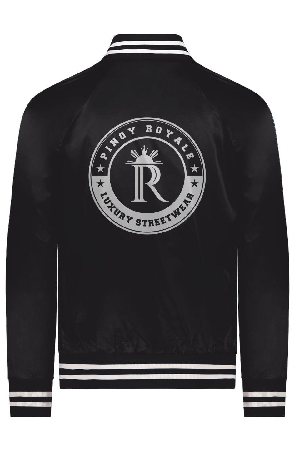 Satin Baseball Varsity Jacket