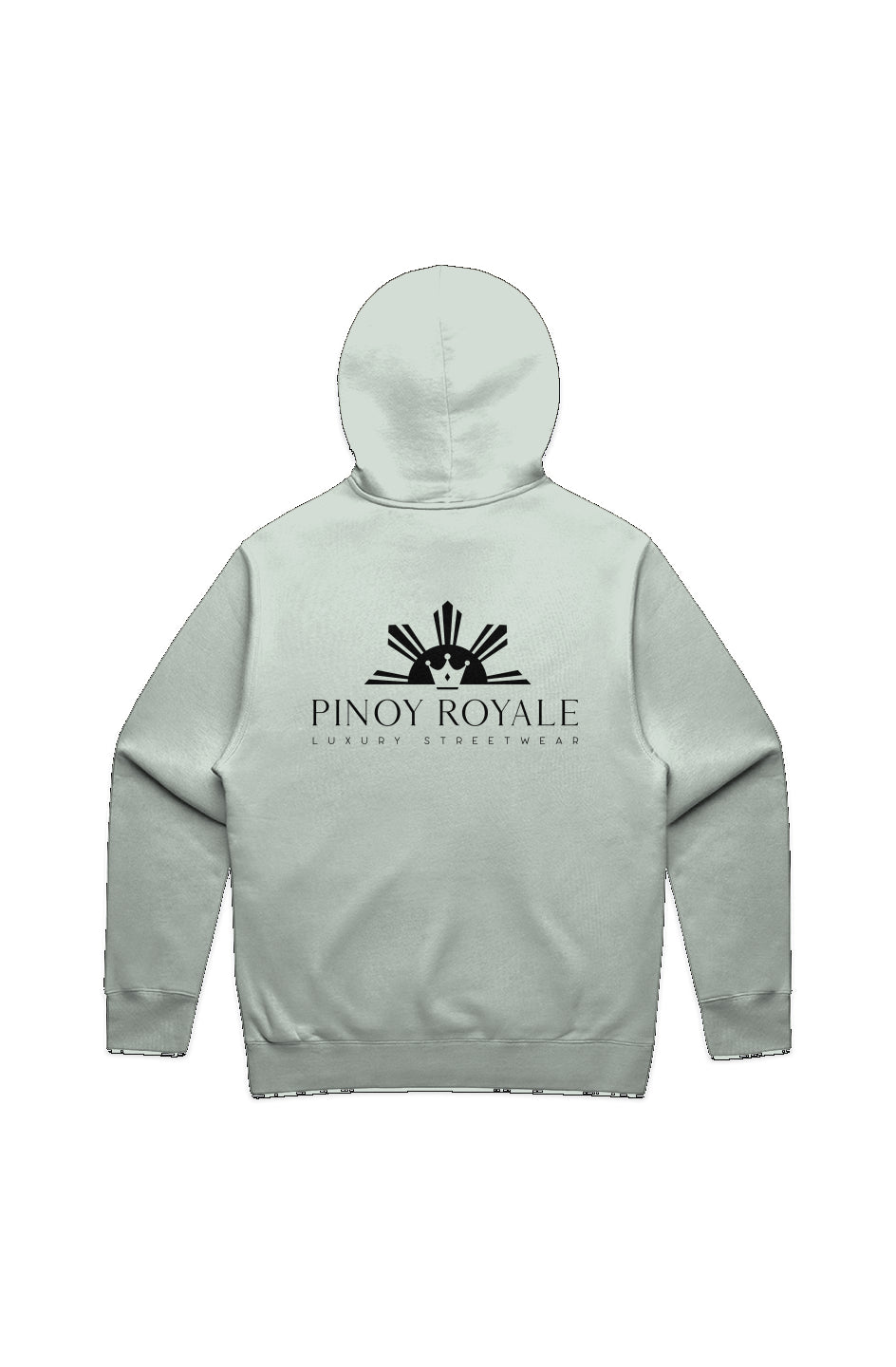 Pinoy Royale Blk Medallion RELAX HOODIE