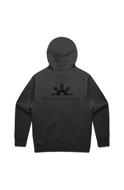 Pinoy Royale Blk Luxe RELAXED HOODIE