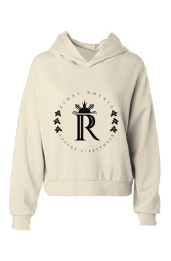 Pinay Royale Sampaguita hoodie blk on blk